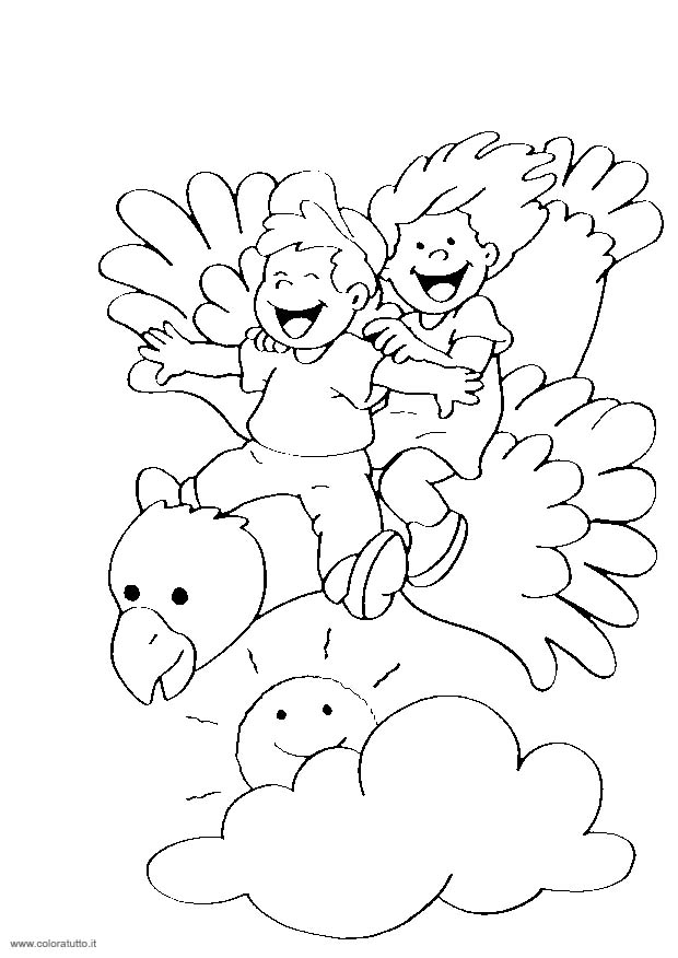immagine 4 5 anni da colorare