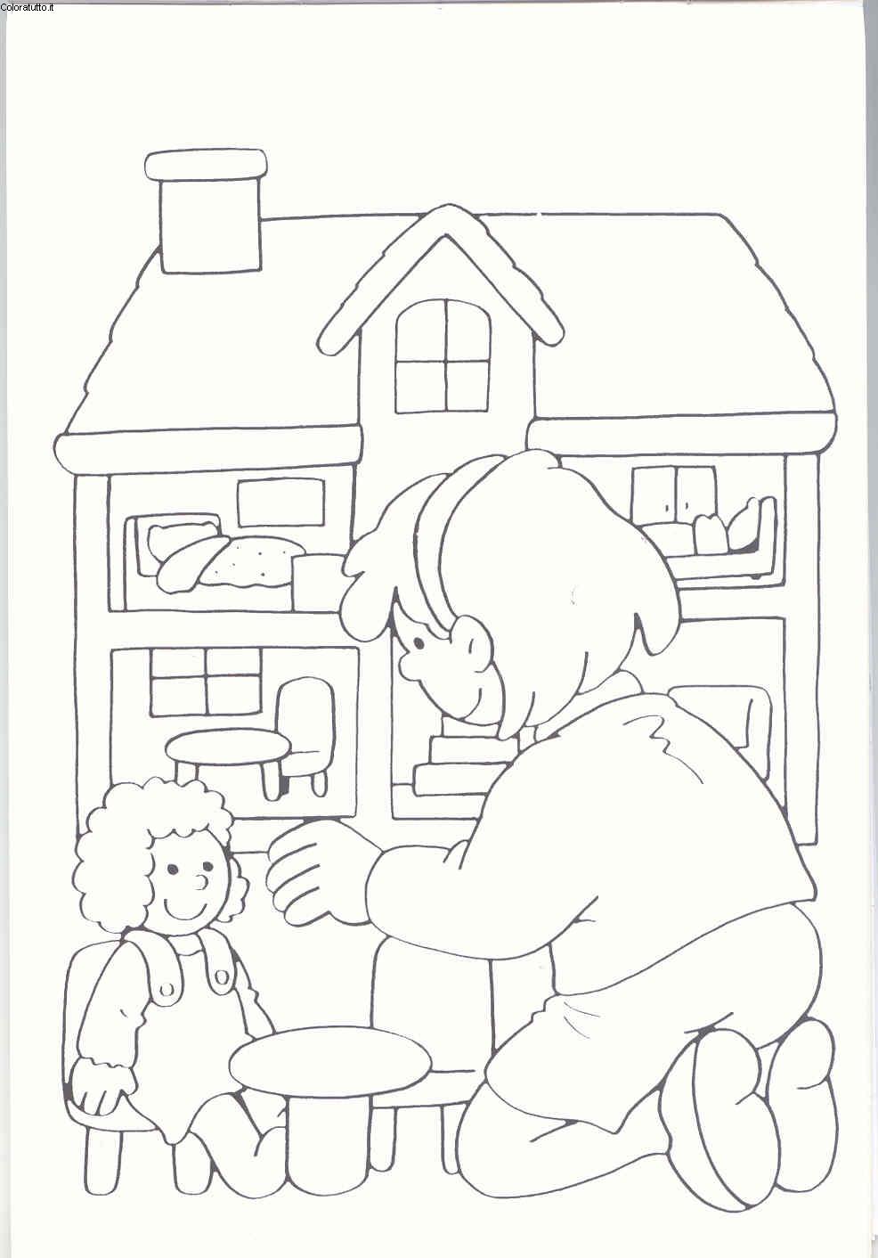 immagine 4 5 anni da colorare