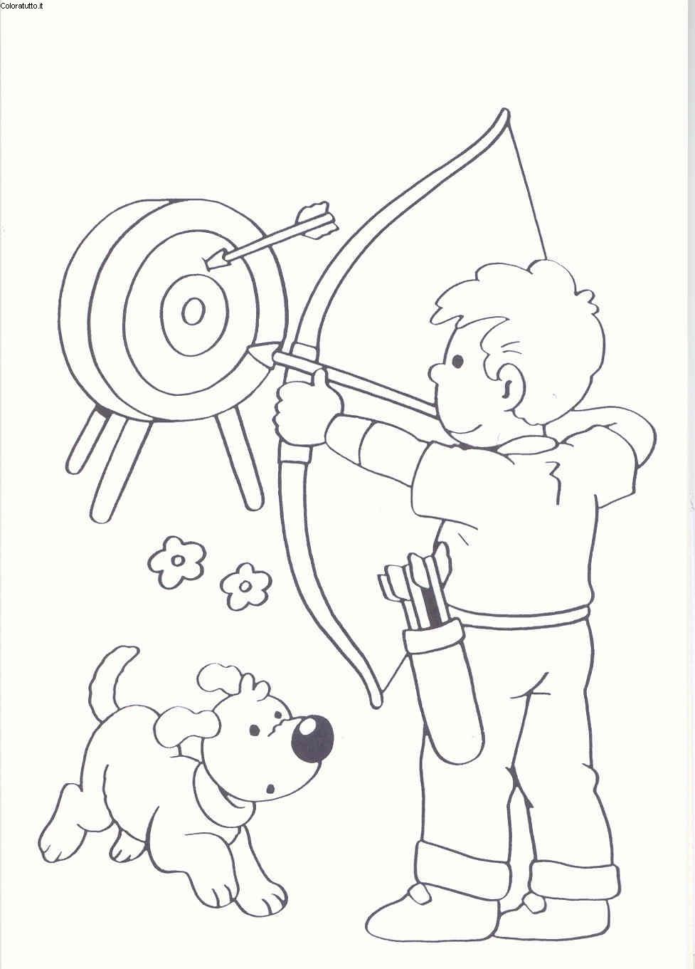 immagine 4 5 anni da colorare