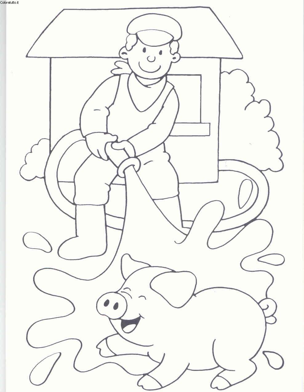 immagine 4 5 anni da colorare