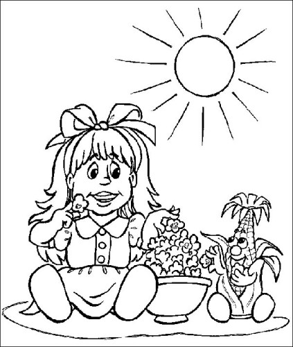 immagine 6 7 anni da colorare