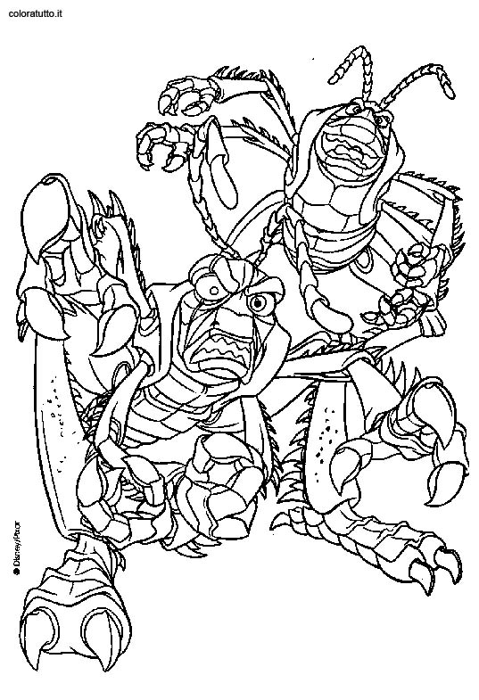 immagine a bug-s life da colorare