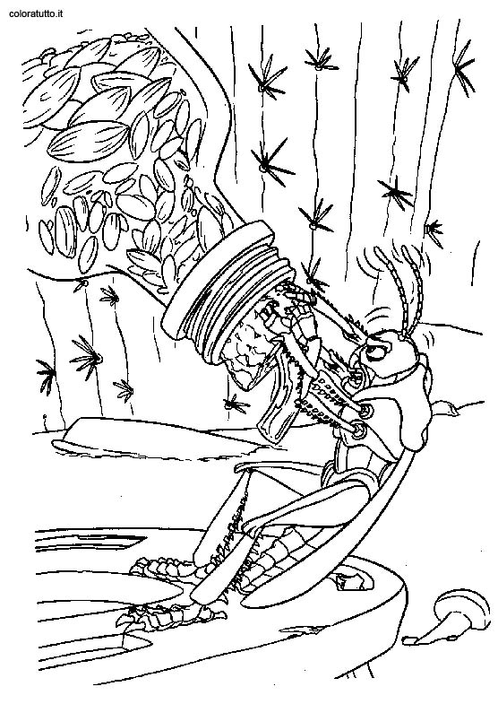 immagine a bug-s life da colorare