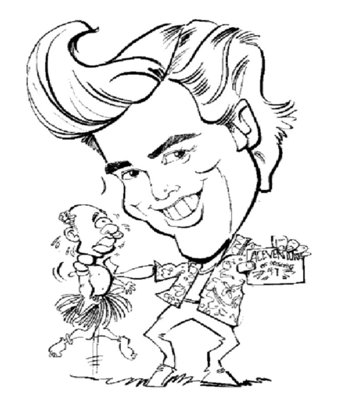 immagine ace avventura da colorare