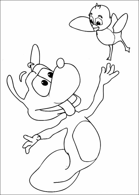 immagine adibou da colorare