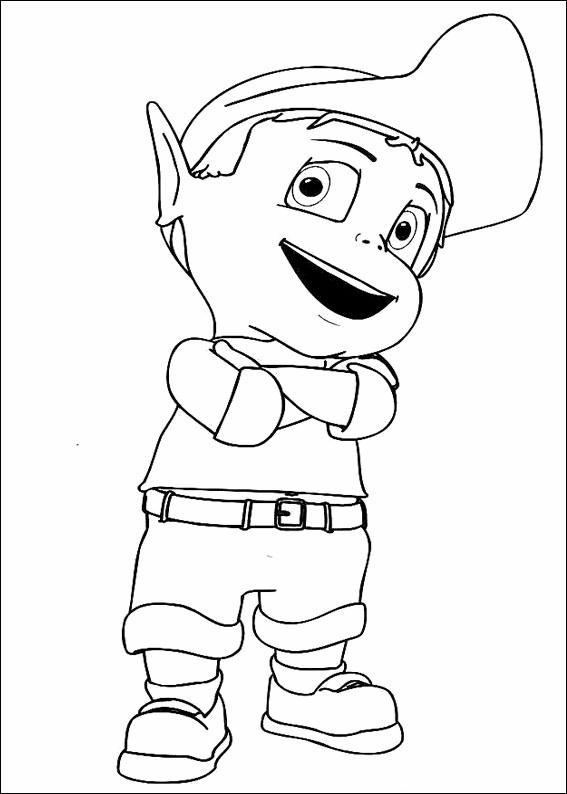 immagine adibou da colorare