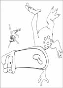 immagine adibou da colorare