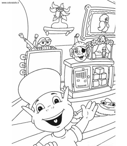 immagine adibou da colorare