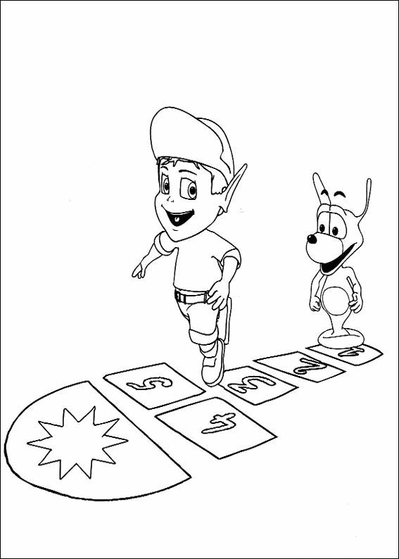 immagine adibou da colorare