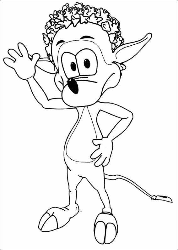 immagine adibou da colorare