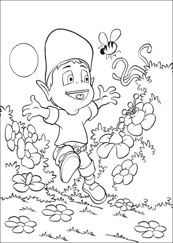 immagine adibou da colorare