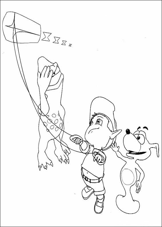 immagine adibou da colorare