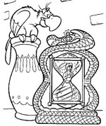 immagine aladino da colorare