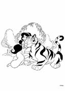 immagine aladino da colorare