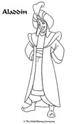immagine aladino da colorare