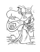 immagine aladino da colorare