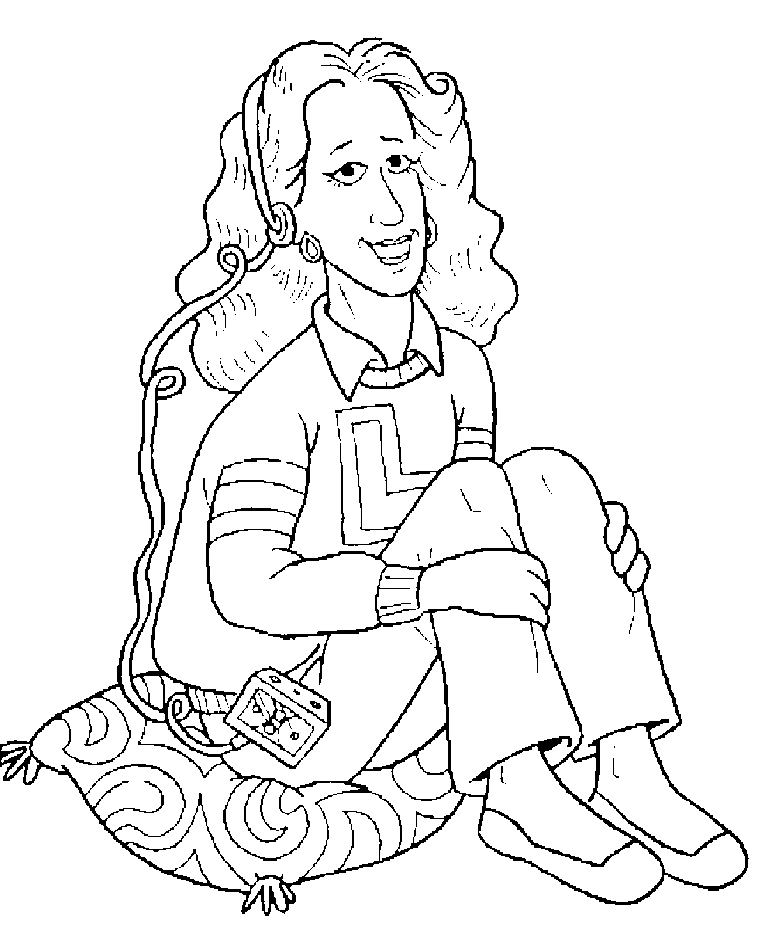 immagine alf da colorare