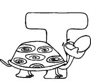 immagine alfabeto animaletti da colorare