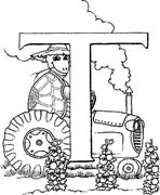 immagine alfabeto animali 2 da colorare