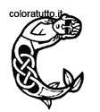 immagine alfabeto celtico 2 da colorare