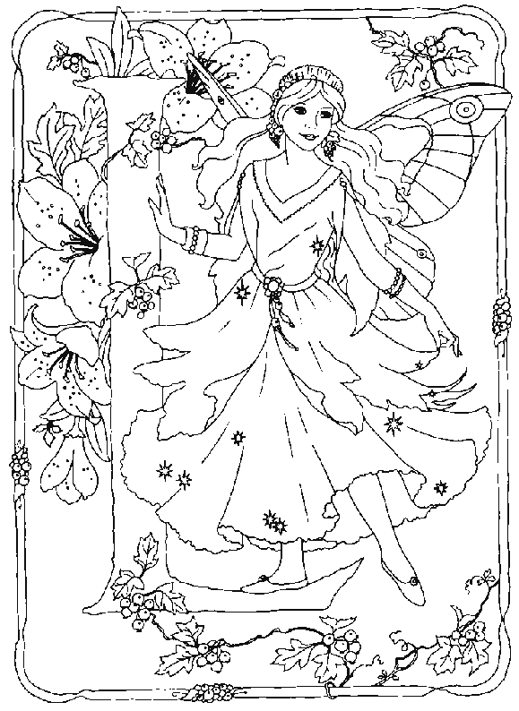 immagine alfabeto fate da colorare