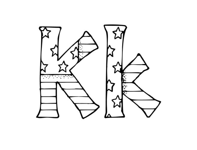 immagine alfabeto patriotico da colorare