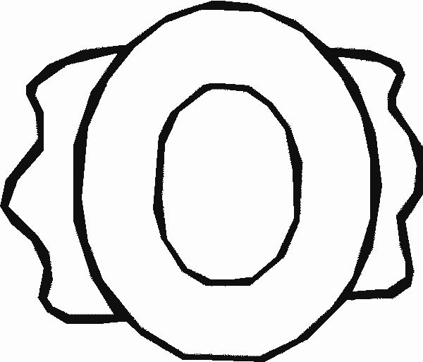 immagine alfabeto splach da colorare