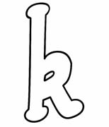 immagine alfabeto stampatello minuscolo da colorare