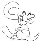 immagine alfabeto winnie the pooh da colorare