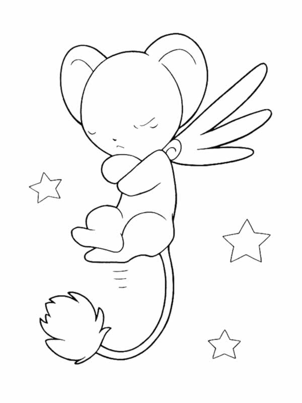 immagine amici di sakura da colorare