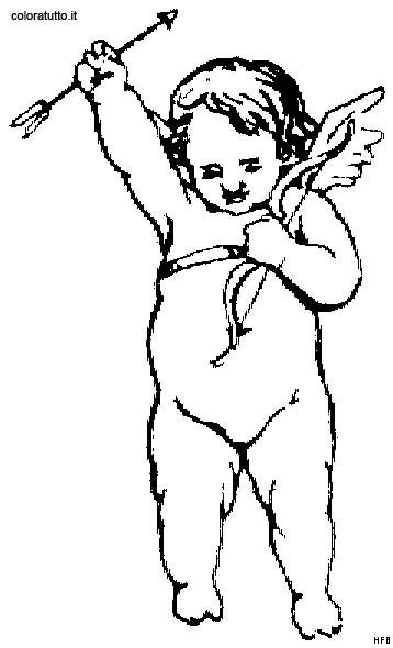 immagine angeli da colorare