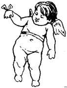 immagine angeli da colorare