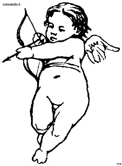 immagine angeli da colorare