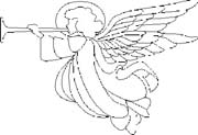 immagine angeli da colorare