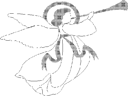 immagine angeli da colorare