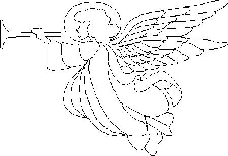 immagine angeli da colorare