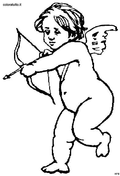 immagine angeli da colorare