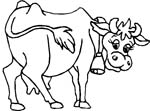immagine animali fattoria da colorare
