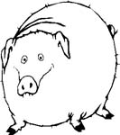 immagine animali fattoria da colorare