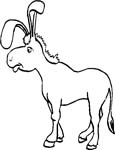 immagine animali fattoria da colorare