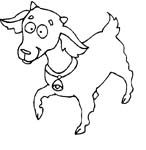 immagine animali fattoria da colorare