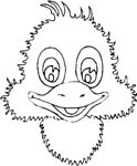 immagine animali fattoria da colorare