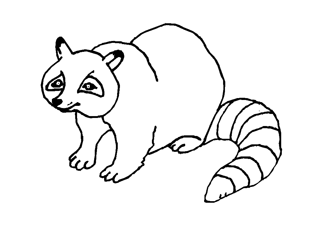 immagine animali foresta da colorare