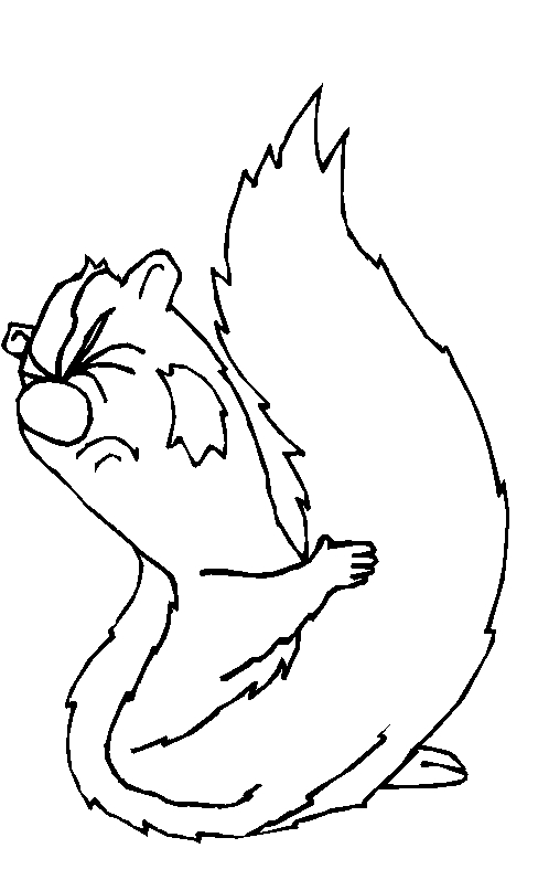 immagine animali foresta da colorare