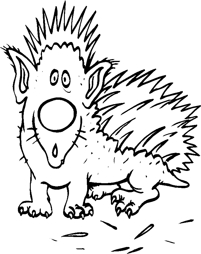 immagine animali foresta da colorare