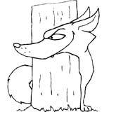 immagine animali foresta da colorare