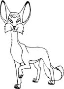 immagine animali foresta da colorare