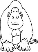 immagine animali tropicali da colorare