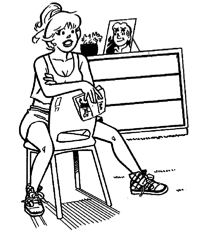 immagine archie da colorare