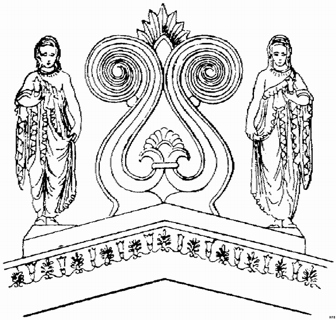 immagine architettura da colorare